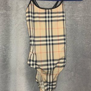 burberry girl one piece swimsuit